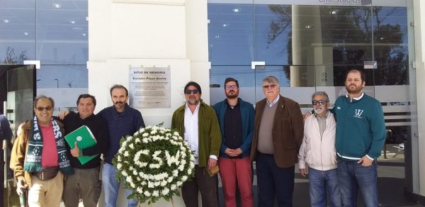 Corporación Wanderers homenajea a víctimas de la dictadura en el Estadio Playa Ancha