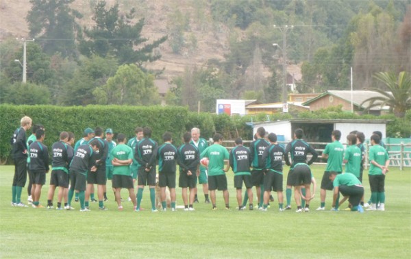 Entrevistas del ultimo entrenamiento de Wanderers