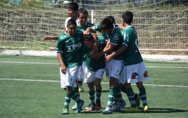 Sub-14 goleó a Audax Italiano
