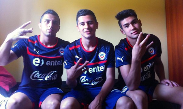 Caturros de selección: tres canteranos de Wanderers formaron parte de los sparrings de la Selección Chilena