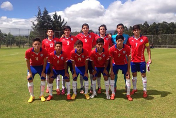 Ángelo Quiñones participó en la Copa Mitad del Mundo en Ecuador junto a la roja Sub 17