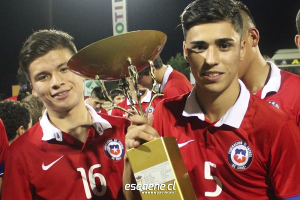 Kevin Vásquez y Martin Arenas son campeones con La Roja Sub 20